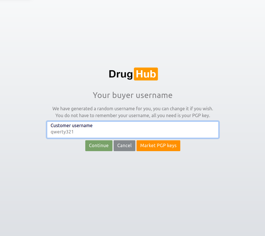 Two-Factor Authentication Setup for DrugHub Market